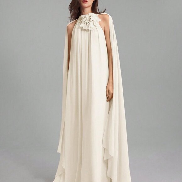 Apricot Party Women's Long flowy MAxi Dress - Picture 7 of 8